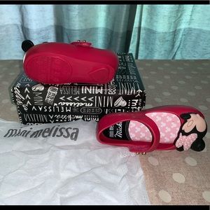 Mini Melissa mini mouse shoes (toddler shoes)